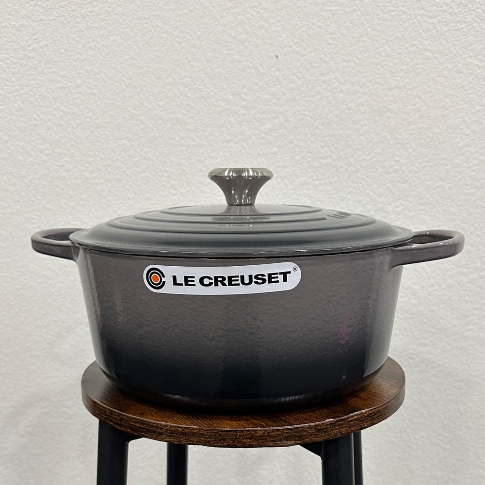 Le Creuset Charcoal Cast Iron Dutch Oven